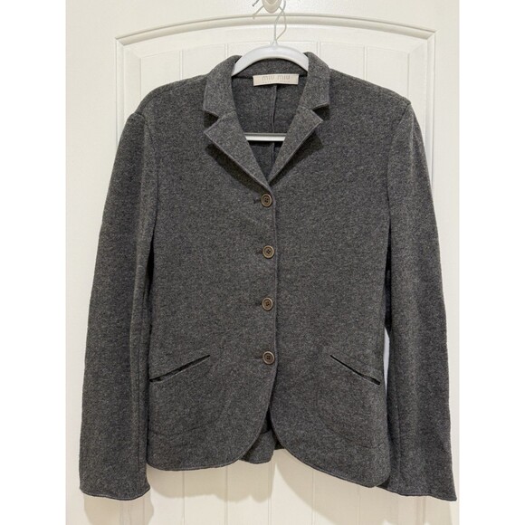 Miu Miu Jackets & Blazers - VTG Miu Miu Wool Casual Blazer Gray Sz 42 Jacket Italy Minimalist *READ!